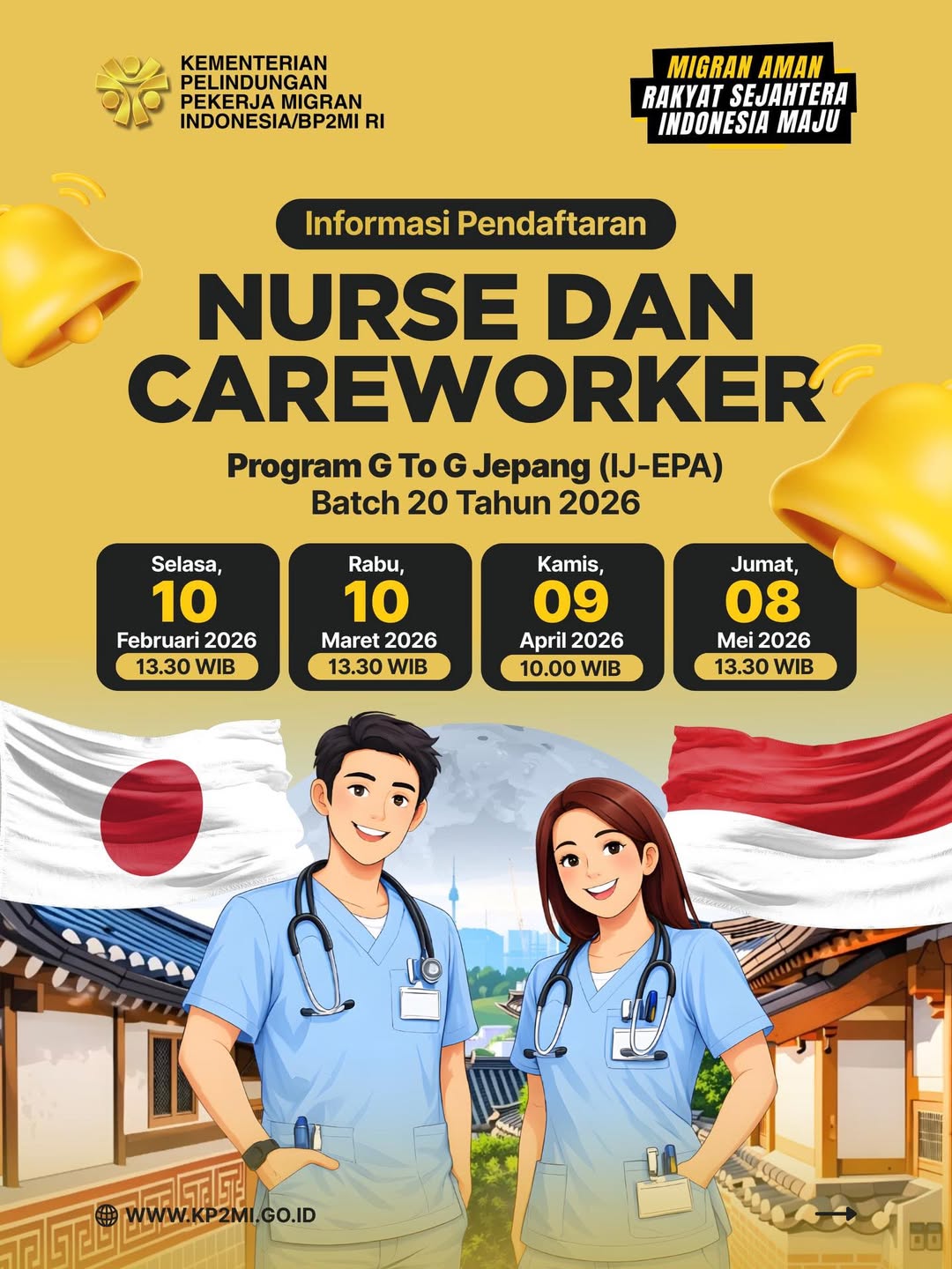 Informasi Program G to G Jepang Batch 20 Tahun 2026
